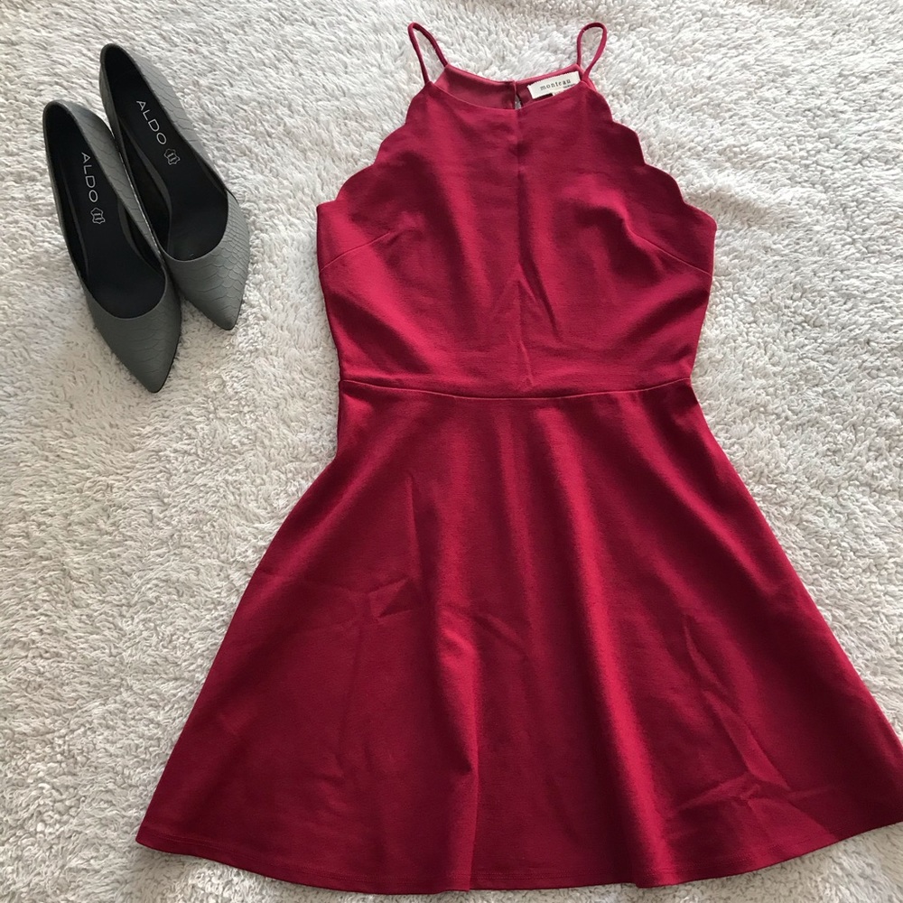 NWOT Monteau Dress M - Picture 4 of 8
